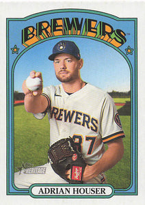 2021 Topps Heritage Baseball  Adrian Houser #583