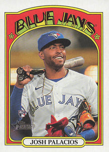2021 Topps Heritage Baseball  Josh Palacios #589 RC