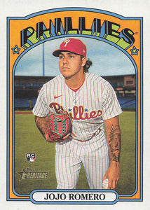 2021 Topps Heritage Baseball  JoJo Romero #591 RC