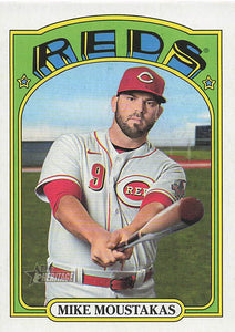2021 Topps Heritage Baseball  Mike Moustakas #599