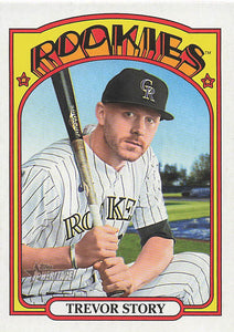 2021 Topps Heritage Baseball  Trevor Story #600