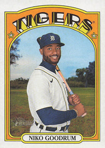 2021 Topps Heritage Baseball  Niko Goodrum #601