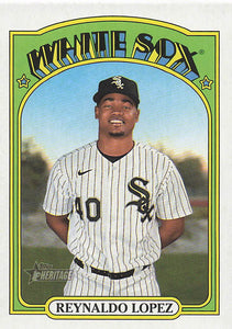 2021 Topps Heritage Baseball  Reynaldo Lopez #605