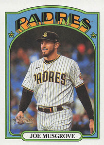 2021 Topps Heritage Baseball  Joe Musgrove #606