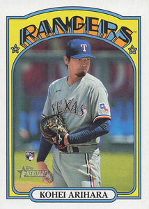2021 Topps Heritage Baseball  Kohei Arihara #609 RC