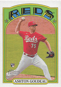 2021 Topps Heritage Baseball  Ashton Goudeau #610 RC