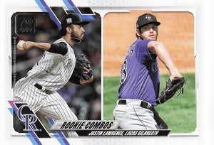2021 Topps Update Justin Lawrence #US141