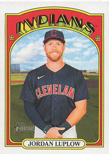 2021 Topps Heritage Baseball  Jordan Luplow #614