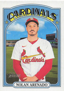 2021 Topps Heritage Baseball  Nolan Arenado #616