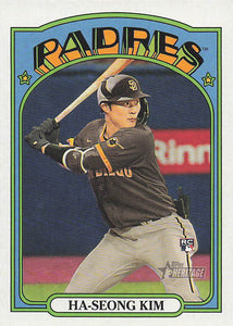 2021 Topps Heritage Baseball  Ha-Seong Kim #619 RC