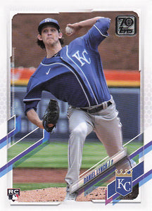 2021 Topps Update Daniel Lynch #US153 RC