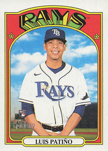 2021 Topps Heritage Baseball  Luis Patiño #632 RC