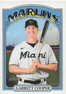 2021 Topps Heritage Baseball  Garrett Cooper #633