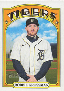 2021 Topps Heritage Baseball  Robbie Grossman #635