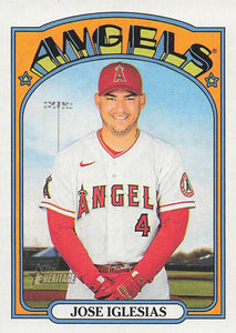 2021 Topps Heritage Baseball  Jose Iglesias #640
