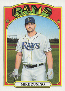 2021 Topps Heritage Baseball  Mike Zunino #667