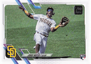 2021 Topps Update Jorge Mateo #US210 RC
