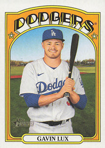 2021 Topps Heritage Baseball  Gavin Lux #679