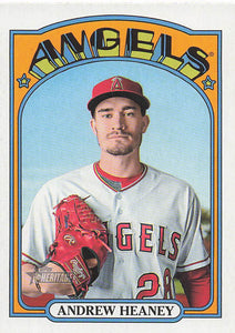 2021 Topps Heritage Baseball  Andrew Heaney #681