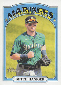 2021 Topps Heritage Baseball  Mitch Haniger #684