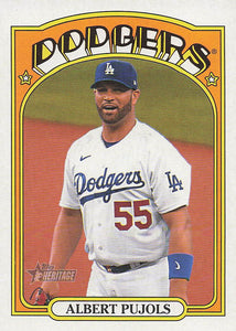2021 Topps Heritage Baseball  Albert Pujols #687