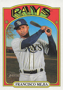 2021 Topps Heritage Baseball  Francisco Mejia #690