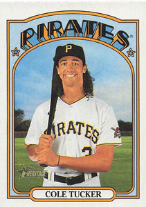 2021 Topps Heritage Baseball  Cole Tucker #695