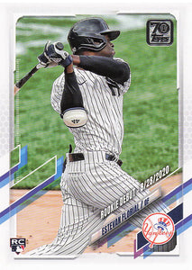 2021 Topps Update Estevan Florial #US247