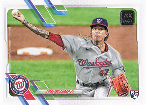 2021 Topps Update Sterling Sharp #US266 RC