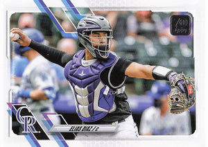 2021 Topps Update Elias Diaz #US281