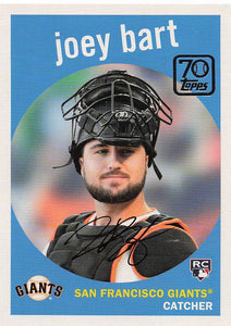 2021 Topps Update Series 70 Years of Topps Baseball Joey Bart #70YT-9 RC