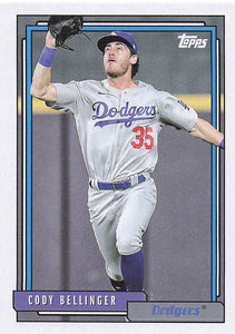 2021 Topps Update Series 1992 Topps Redux Cody Bellinger #T92-24