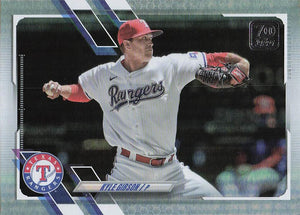 2021 Topps Update Series Rainbow Foil Kyle Gibson #US183