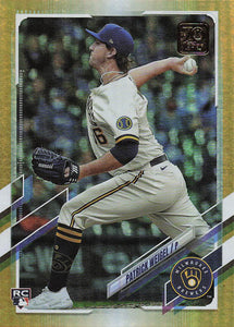 2021 Topps Update Series Gold Foil Patrick Weigel #US31 RC
