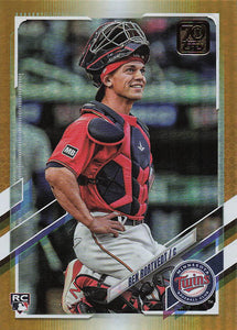 2021 Topps Update Series Gold Foil Ben Rortvedt #US180 RC