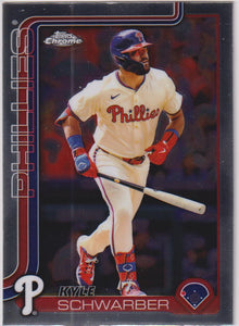 2025 Topps Chrome Baseball Kyle Schwarber #31