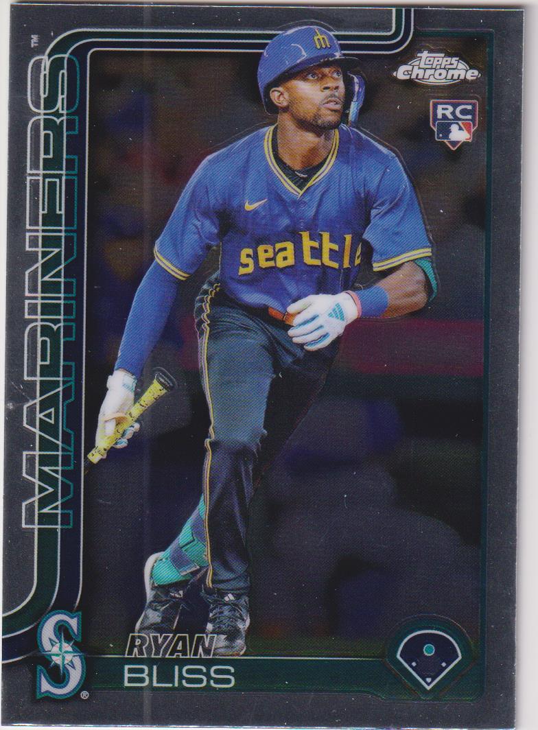 2025 Topps Chrome Baseball Ryan Bliss #37 Rookie