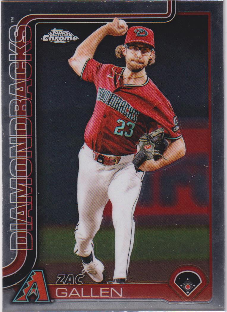 2025 Topps Chrome Baseball Zac Gallen #4