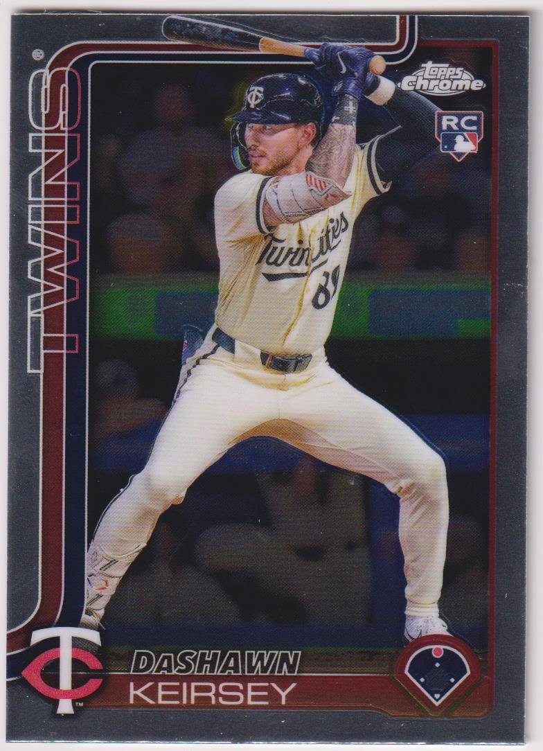 2025 Topps Chrome Baseball DaShawn Keirsey #19 Rookie