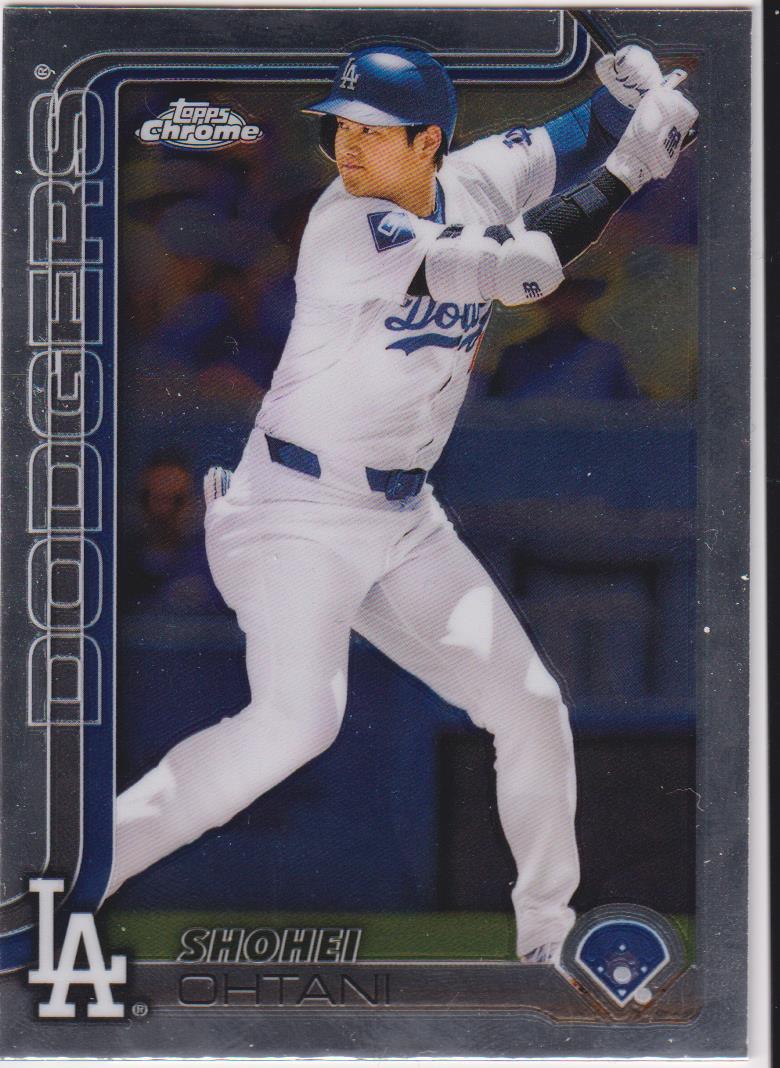 2025 Topps Chrome Baseball Shohei Ohtani #1