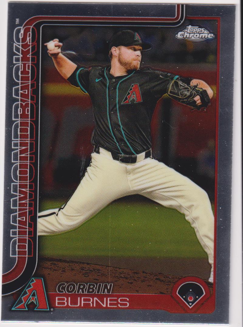 2025 Topps Chrome Baseball Corbin Burnes #17