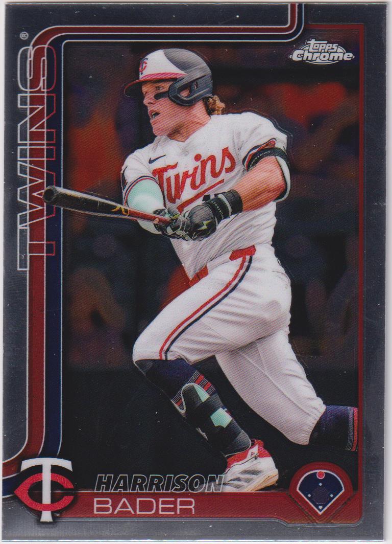 2025 Topps Chrome Baseball Harrison Bader #62