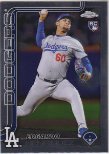 2025 Topps Chrome Baseball Edgardo Henriquez #71 Rookie