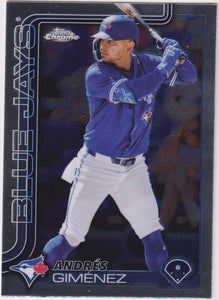 2025 Topps Chrome Baseball Andrés Giménez #70