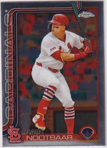 2025 Topps Chrome Baseball Lars Nootbaar #108