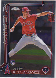 2025 Topps Chrome Baseball Jack Kochanowicz #121 Rookie
