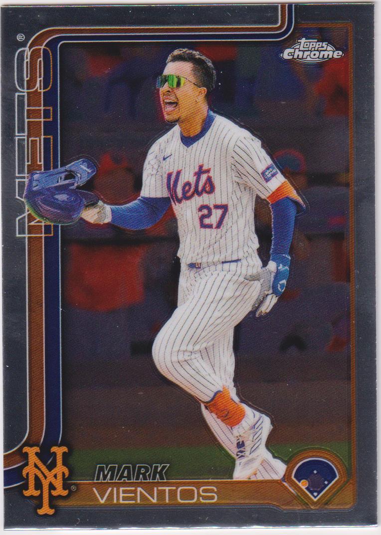 2025 Topps Chrome Baseball Mark Vientos #129