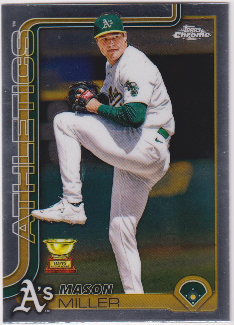 2025 Topps Chrome Baseball Mason Miller #142
