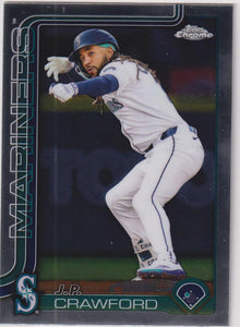 2025 Topps Chrome Baseball J.P. Crawford #181
