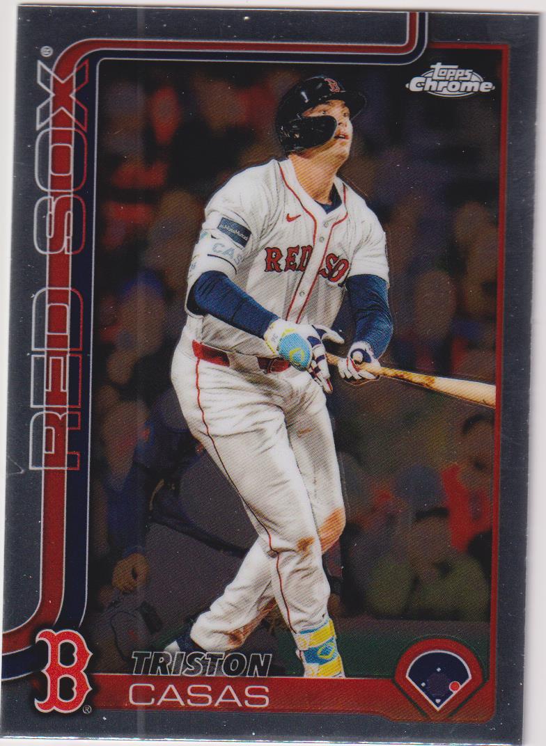 2025 Topps Chrome Baseball Triston Casas #192